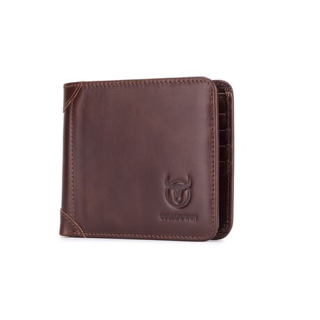 Δερμάτινο πορτοφόλι Bull Captain QB-031 H καφέ