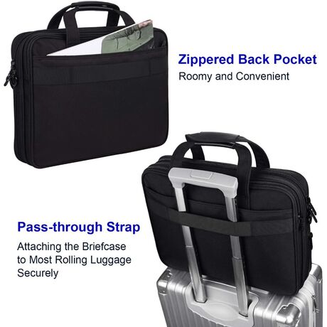 Υφασμάτινος Χαρτοφύλακας Taygeer 15,6  laptop 9,6L 1073 μαύρο