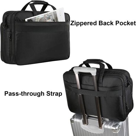 Υφασμάτινος Χαρτοφύλακας Taygeer 18   laptop 32L 1084 μαύρο