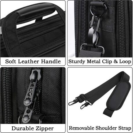 Υφασμάτινος Χαρτοφύλακας Taygeer 18   laptop 32L 1084 μαύρο