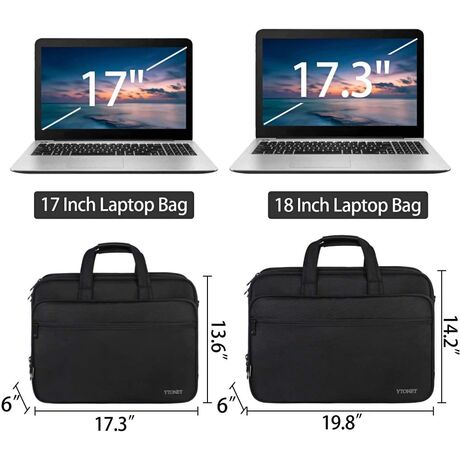 Υφασμάτινος Χαρτοφύλακας Ytonet 18   laptop 29,5L 1085 μαύρο