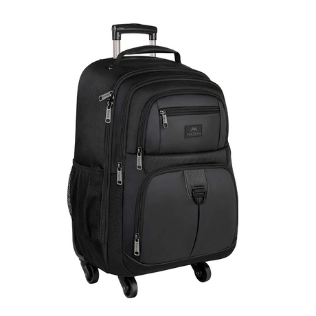 Σακίδιο πλάτης Τροχήλατο  45L Laptop 17” Matein 1212 μαύρο