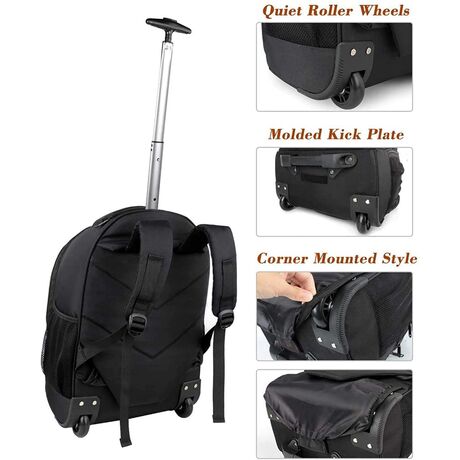 Σακίδιο πλάτης Τροχήλατο  45L Laptop 18” Matein 1240 μαύρο