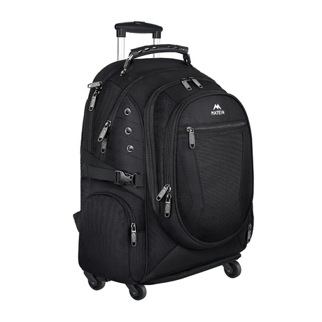Σακίδιο πλάτης Τροχήλατο  55L Laptop 15,6” Matein 1271 μαύρο