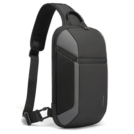 Τσαντάκι ώμου χιαστί crossbody Bange 7721 γκρί