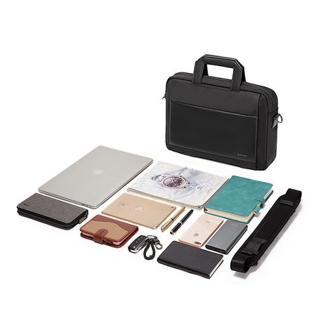 Ανδρικός Επαγγελματικός Χαρτοφύλακας 15.6  Bange 7702 μαύρο