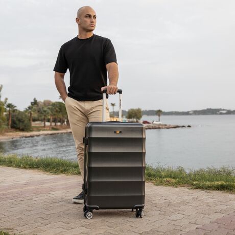 Βαλίτσα trolley case Caterpillar CAT Carbon V3 καμπίνας 84495-01/70cm