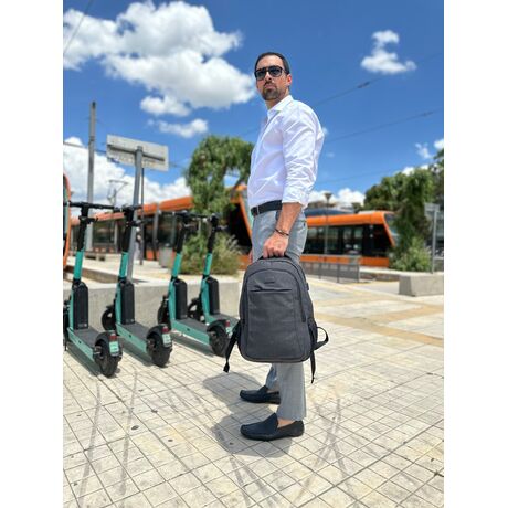 Σακίδιο πλάτης 28L Laptop 15,6” Matein 1007 μαύρο