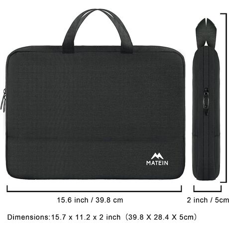 Υφασμάτινος Χαρτοφύλακας Matein 15,6  laptop 5L 1025 μαύρο