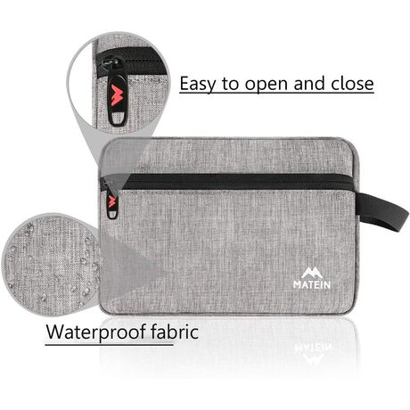Τσαντάκια σετ χειρός/νεσεσέρ Matein 1135 γκρί