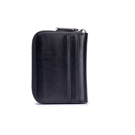 Δερμάτινο πορτοφόλι καρτοθήκη Bull Captain KB05 μαύρο