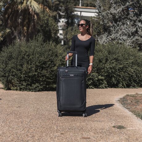 Βαλίτσα trolley Cardinal μεσαία μεγάλη 3300 60/70cm μαύρη
