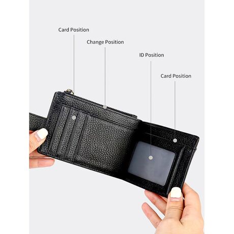 Δερμάτινη πορτοφόλι  Cardinal 9039 black
