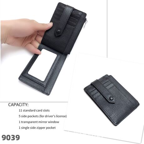 Δερμάτινη πορτοφόλι  Cardinal 9039 black