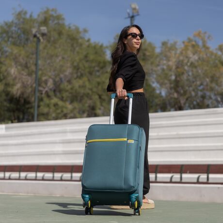 Βαλίτσα trolley Oblivion Cardinal μεσαία 5100/60cm πετρόλ