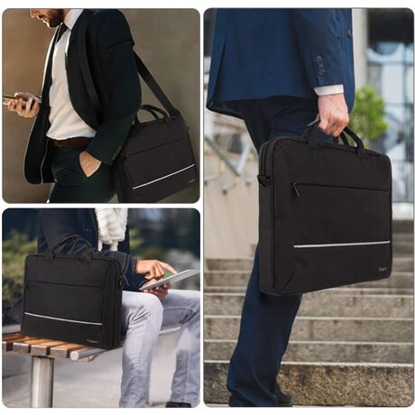 Υφασμάτινος Χαρτοφύλακας Taygeer 15,6  laptop 5L 1061 μαύρο