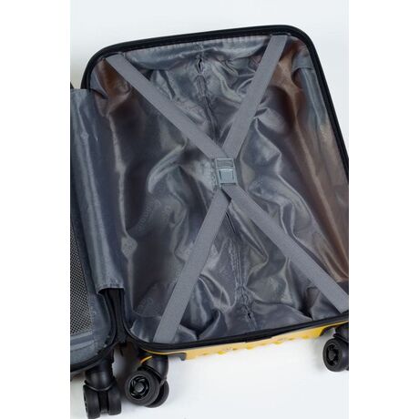 Βαλίτσα trolley (σετ 3 τεμαχίων) Caterpillar 83688-217 κίτρινο