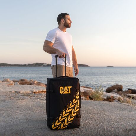 Tροχήλατο σακ βουαγιαζ  Caterpillar 84593-01/71cm μαύρο