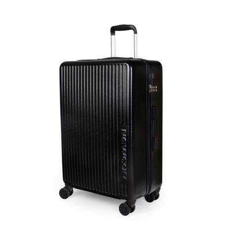 Βαλίτσα σκληρή  Newcom (ABS+PC) μεσαία N1490/60 μαύρο