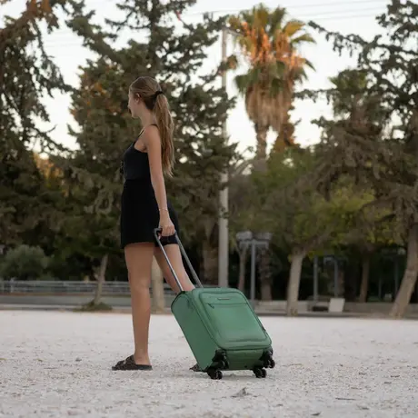 Βαλίτσα Υφασμάτινη καμπίνας Newcom N1510/50 green