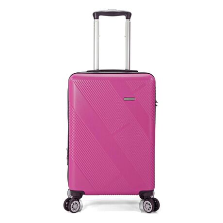 Βαλίτσα Καμπίνας Με Προέκταση BENZI Ροζ BZ5788