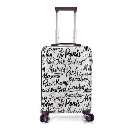 Βαλίτσα Καμπίνας Με Προέκταση Benzi Λευκό BZ5849