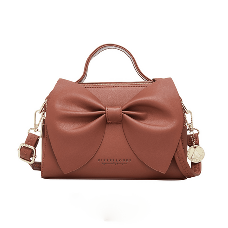 Γυναικεία Τσάντα Χιαστί/χειρός Pierre Loues 514-28 καφέ