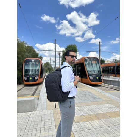 Σακίδιο πλάτης 20L Laptop 15,6” Mancro 1006 μαύρο