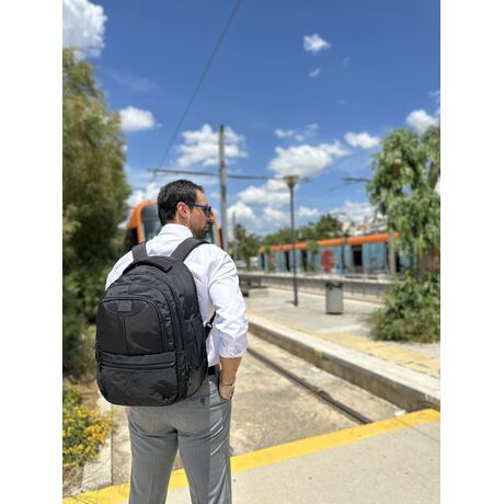 Σακίδιο πλάτης Τροχήλατο  45L Laptop 18” Matein 1240 μαύρο