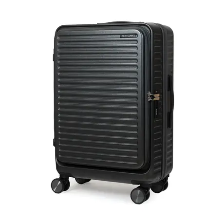 Βαλίτσα μεγάλη με ρόδες Newcom (ABS+PC) N1605/70 dark grey