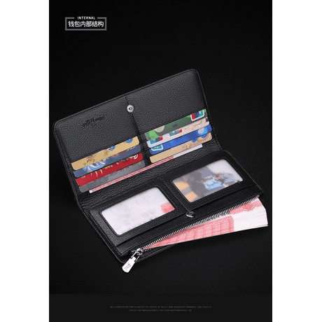 Δερμάτινο Ανδρικό πορτοφόλι William Polo 195252 black