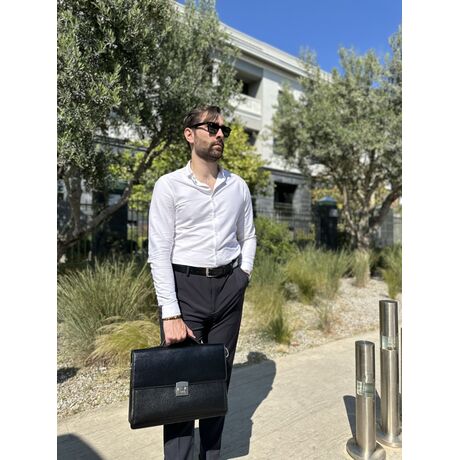 Δερμάτινος χαρτοφύλακας Cardinal 324 black