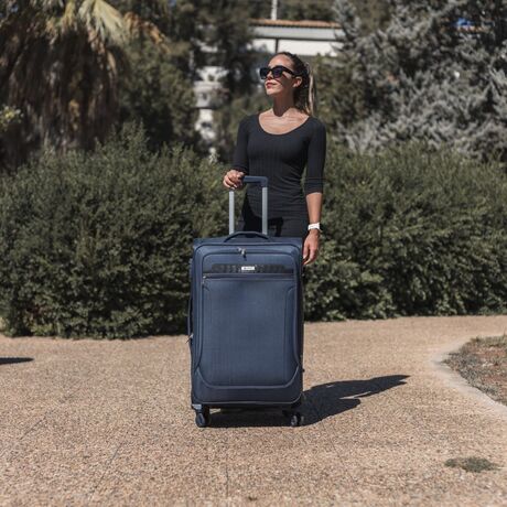 Βαλίτσα trolley Cardinal μεγάλη 3300/70cm σκούρο μπλέ