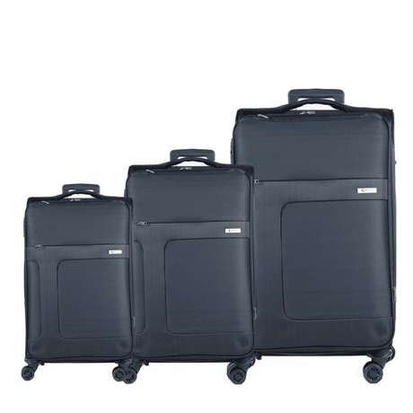 Βαλίτσες trolley (σετ 3 τεμαχίων) Cardinal 3800 σκούρο μπλέ