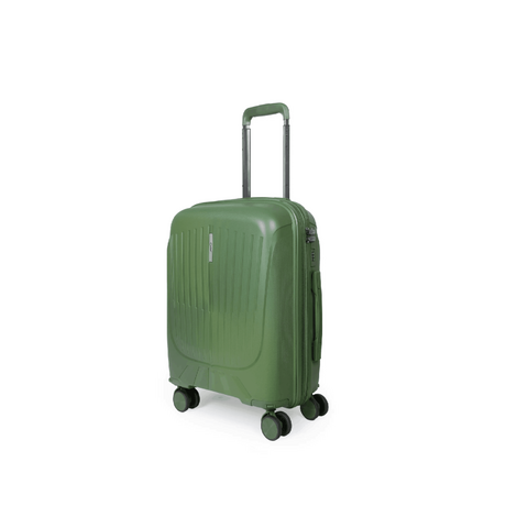 Βαλίτσα καμπίνας με αποσπόμενα ροδάκια Cardinal 4005/55 πράσινο