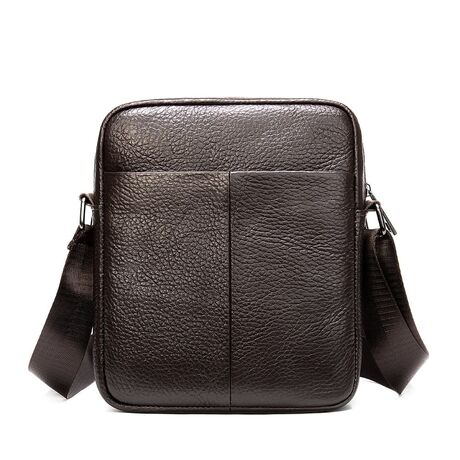 Δερμάτινο Τσαντάκι Ώμου Καφέ Cardinal 7362