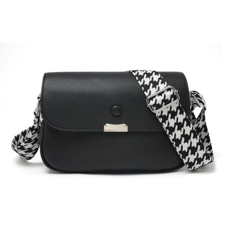 Γυναικεία Τσάντα Χιαστί Pierre Loues PL782-138 μαύρο