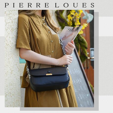 Γυναικεία Τσάντα Χιαστί Pierre Loues PL782-138 μαύρο