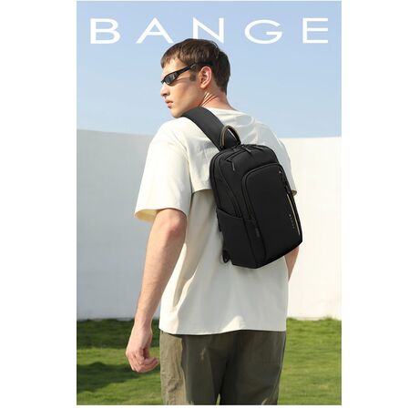 Τσαντάκι Στήθους Bange 7868 μαύρο