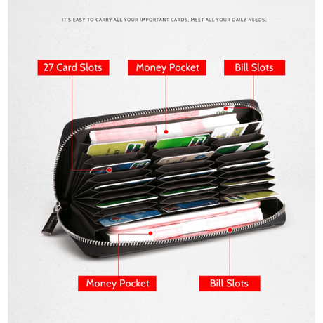 Δερμάτινο Ανδρικό πορτοφόλι Laorentou 821j010L μαύρο