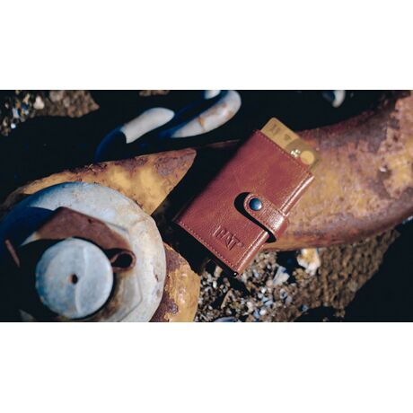 Δερμάτινο Ανδρικό πορτοφόλι/Καρτοθήκη Caterpillar 84365-529