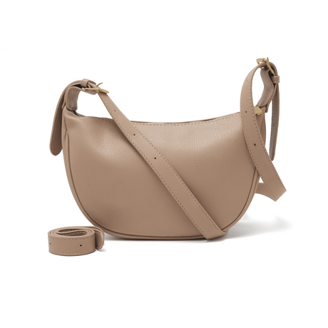 Γυναικεία Τσάντα Xειρός Χιαστί Pierre Loues PL868-70 μπεζ