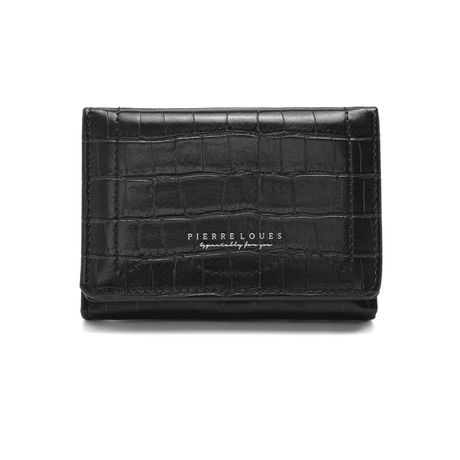 Μικρό Πορτοφόλι Γυναικείο Pierre Loues B13-48 μαύρο