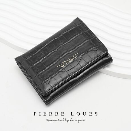 Μικρό Πορτοφόλι Γυναικείο Pierre Loues B13-48 μαύρο