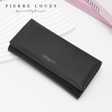 Γυναικείo πορτοφόλι Pierre Loues 728-118 μαύρο