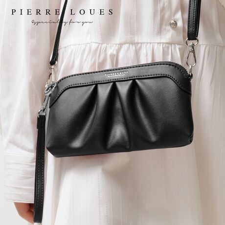 Τσαντάκι Χιαστί Pierre Loues PL782-36-A94 μαύρο