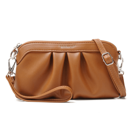 Τσαντάκι Χιαστί Pierre Loues PL782-36-A94 καφέ