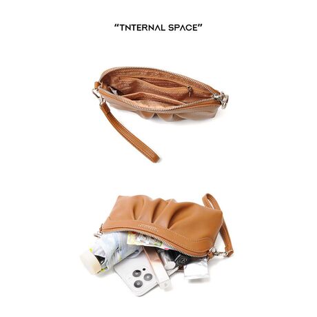 Τσαντάκι Χιαστί Pierre Loues PL782-36-A94 καφέ