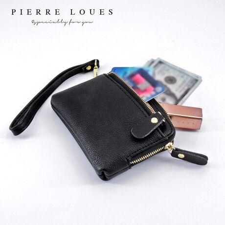Γυναικείο Πορτοφόλι Saffiano Pierre Loues PL805-69 μαύρο