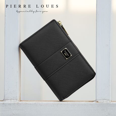 Γυναικείο Πορτοφόλι Saffiano Pierre Loues PL828-72 μαύρο